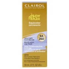 Clairol Soy4Plex 9A/26D Very Light Cool Blonde LiquiColor Permanent Hair Color