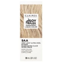 Clairol Soy4Plex 9AA Very Light Ultra Cool Blonde LiquiColor Permanent Hair Color