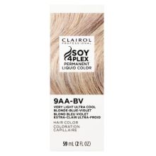 Clairol Soy4Plex 9AA-BV Very Light Ultra Blonde Blue Violet Permanent Liquid Hair Color