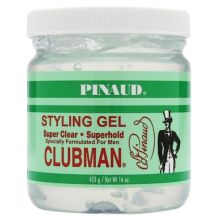 Clubman Pinaud Super Clear Styling Gel 16 oz