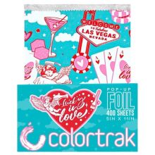 Colortrak Lucky In Love Pop-up Foil 5" x 11" 400 Sheets