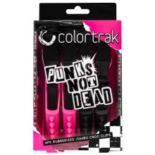 Colortrak Punk's Not Dead Jumbo Croc Clips 4 pk