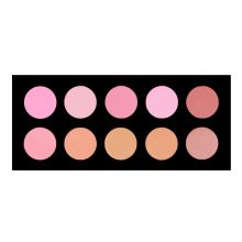 Crown 12 Color Blush/Highlighting Palette BLS02