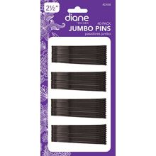 Diane 2-1/2" Jumbo Pins 40-Pack Black #458