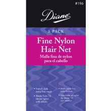 Diane 3-Pack Fine Nylon Hair Net Black