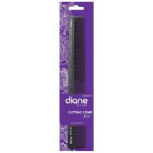 Diane Comb DBC001 Silicone Cutting Comb Black 8.5"