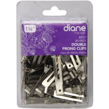 Diane Double Prong Clip 1.75 Inches 80-Pack D17