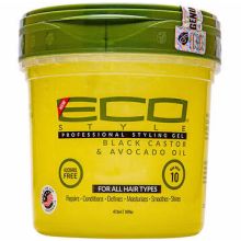 Eco Style Black Castor & Avocado Oil Styling Gel 16 oz