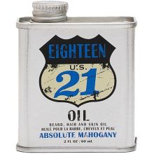 18.21 Man Made Absolute Mahogany Beard, Hair & Skin Oil 2 oz