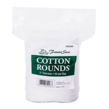 FantaSea 50 pc Cotton Rounds - 3" #FSC506