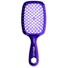 FHI Unbrush Unknot Detangling Brush - Purple Chrome Stellar