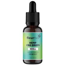 Fleurtiva Hemp CBD Drops 500mg 1 oz