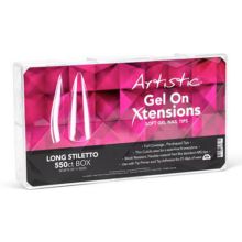 Gel On Xtensions Long Stiletto Soft Gel Nail Tips