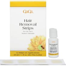 Gigi Hair Removal Strips for the Face 12 Strips
