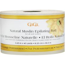 Gigi Natural Muslin Roll 3.25" x 40 Yards