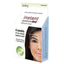 Godefroy Instant Eye Brow Tint Natural Black 3 Application Kit (4 Weeks)