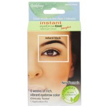 Godefroy Instant Eyebrow Tint Singles Natural Black