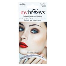 Godefroy My Brows Eyebrow Transfers Dark Brown Low Arch