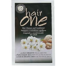 Hair One Cleanser And Conditioner Sweet Almond Oil Packet