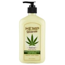 Hemp Heaven Natural Hemp Seed Oil Body Lotion - Sweet Pineapple & Mango 18 oz