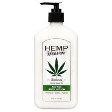 Hemp Heaven Natural Hemp Seed Oil Body Lotion - Tea Tree 18 oz