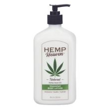 Hemp Heaven Natural Hemp Seed Oil Body Lotion - Unscented 18 oz