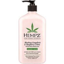 Hempz Blushing Grapefruit & Raspberry Creme Herbal Body Moisturizer 17 oz