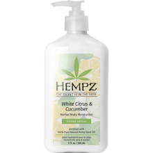 Hempz White Cirtus & Cucumber Herbal Body Moisturizer 17 oz