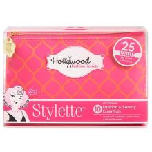 Hollywood Fashion Secrets Stylette 10 Piece Fashion & Beauty Essential Kit Orange & Pink