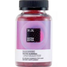 IGK Extra Extra Biotin Gummies 60 Count