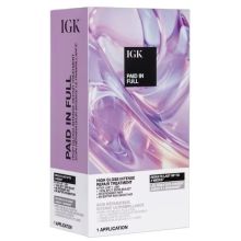 IGK Paid In Full High Gloss Intense Repair Treatment - 1 Application