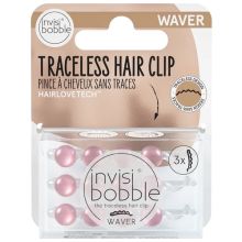 Invisibobble Waver Hair Clip - Pearl Next Door (3 Pack)