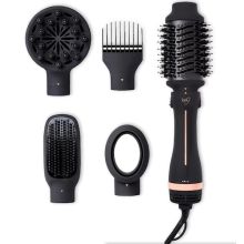 ION Luxe 5-in-1 Volumstyler, Volumizing, Smoothing, Curling, Dryer, Multiple Attachments