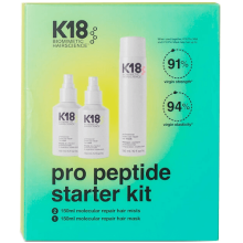 K18 Pro Peptide Starter Kit Hair Repair Mask .5oz & 2 Hair Repair Mist