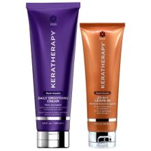 Keratherapy Keratin Infused Daily Smoothing Cream 6.8 oz & 20-In-1 Leave-In 4.2 oz Duo Boxed