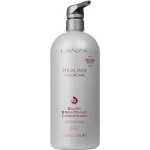 L'anza Healing Silver Brightening Conditioner 33.8 oz Special Edition Round Bottle