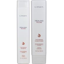 Lanza Healing Thickening Volume Shampoo 10.1 oz & Condiitioner 8.5 oz Duo