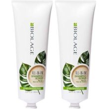 Matrix Biolage All-In-One Shampoo & Body Scrub 8.45 oz Duo