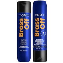 Matrix Brass Off Blue Shampoo and Conditioner 10.1 oz Duo