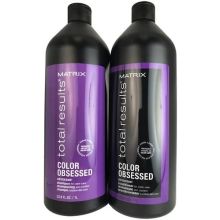 Matrix Color Obsessed Shampoo Conditioner Liter Duo