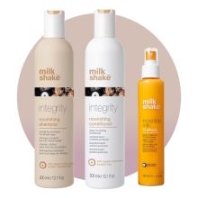 Milkshake Integrity Shampoo, Conditioner & Incredible Milk 12 Effects Leave-In Treatment 5.1 oz Trio