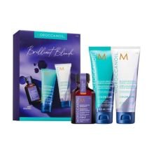 Moroccanoil Brilliant Blonde Travel Set