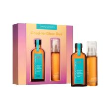 Moroccanoil Treatment 3.4oz & Night Serum 1.7oz. Good to Glow Set