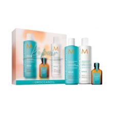 Moroccanoil Moisture Repair Shampoo & Conditioner 8.5 oz + 0.85 oz Oil Boxed