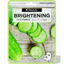 Nicka K Brightening Cucumber Facial Sheet Mask