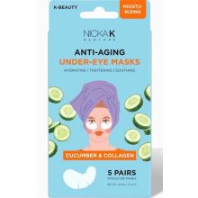 Nicka K Anti Aging Under Eye Mask Cucumber & Collagen 5 Pairs