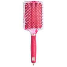 Olivia Garden Ceramic + Ion Breast Cancer Awareness Large Paddle Brush CI-XLPROLP25