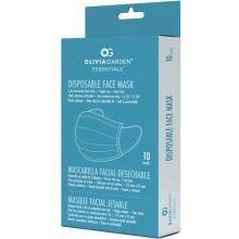 Olivia Garden Disposable 3-Ply Face Mask 10 Pack