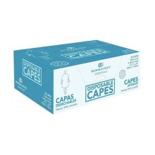 Olivia Garden Disposable Capes Black (47 1/2" x 59") - 20 Capes