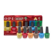 OPI M&M's 6 Piece Nail Lacquer Polish Mini Pack